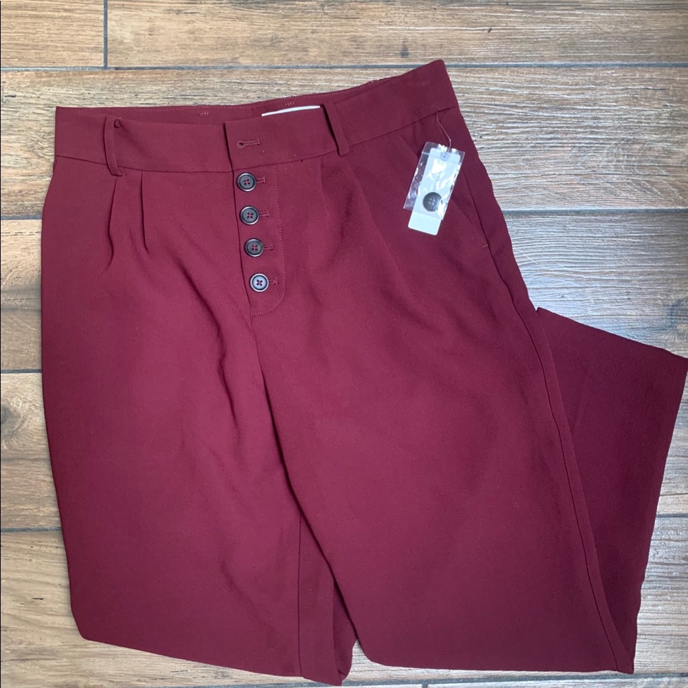 Anthropologie high waisted pants -NWT